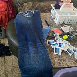 I am selling a pair of bootcut jeans